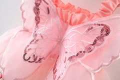 2023 Summer New Girls' Butterfly Wing Dress