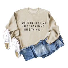 Casual Women's Autumn Winter Letter Sweater