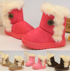 Children's Warm Snow Boots with Insulated Lining