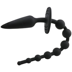 Silicone Beaded Anal Plug Prostate Massager