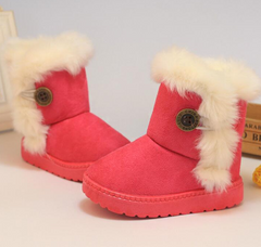 Children's Warm Snow Boots with Insulated Lining