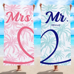 Coco Lovers Microfiber Printed Beach Towel (1 Piece)