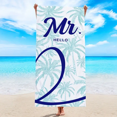 Coco Lovers Microfiber Printed Beach Towel (1 Piece)