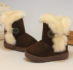 Children's Warm Snow Boots with Insulated Lining