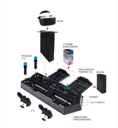 PS4 Multi-Function Controller Charging Dock