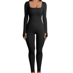 Amazon eBay Autumn Winter Women's Long Yoga Jumpsuit