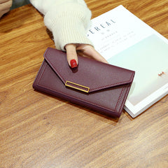 2022 Korean Style Long Wallet - Vintage Multi-functional