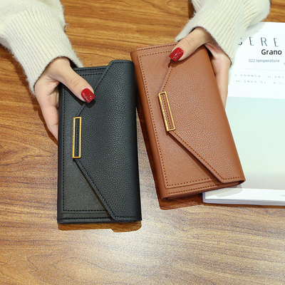 2022 Korean Style Long Wallet - Vintage Multi-functional