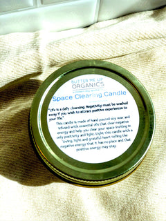 Space Clearing Candle